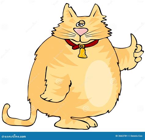 Clipart Fat Cat
