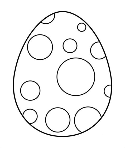 Easter Egg Templates Clipart Best