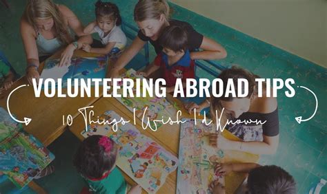 A Volunteers Top 10 Tips For Volunteering Abroad Ivhq Volunteer