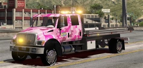 Cxt Flatbed Tow Truck Add On Replace Fivem Els Non Els Gta5