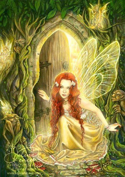 Fairy By Door Art Via Facebook Com Selinafenechart And