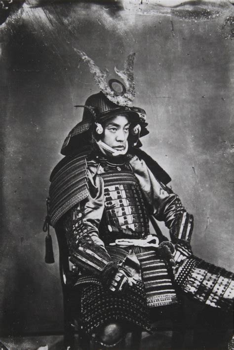 Rare Hand Colored Photos Of Japanese Samurai In The Late 1800s O
