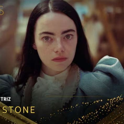 emma stone gana premio Óscar por mejor actriz gracias por el regalo de hacer a bella