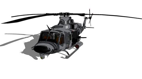 Bell Uh 1y Venom 3d Model