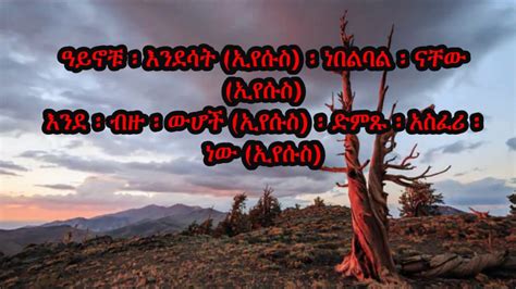 New Bereket Tesfaye Mezmur 2017 Yedestaye Lyrics Youtube