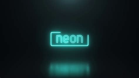 Neon Intro In Adobe After Effects Youtube