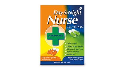Day And Night Nurse 24 Capsules Buy Online Free Delivery Over £50 Call 01782 310 001