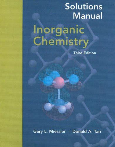 Inorganic Chemistry Solutions Manual Miessler Gary L