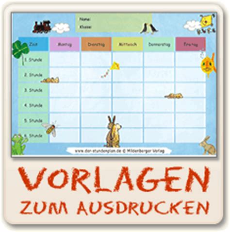 Verstärkerplan ist eine wirkungsvolle methode. Stundenplan Vorlage Pictures To