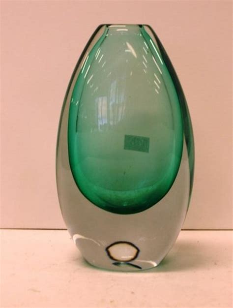 Scandinavian Art Glass Vase Monthly Auction Day 2 Barsby