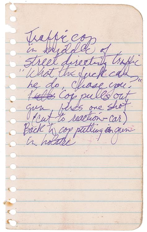 Prince Handwritten Notes