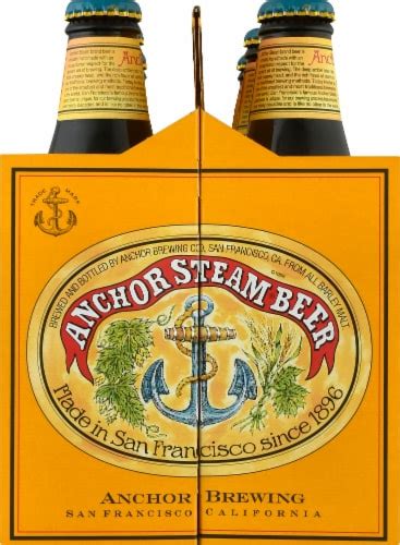 Anchor Brewing Co Anchor Steam Beer 6 Bottles 12 Fl Oz Kroger