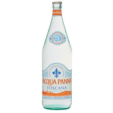 Acqua Panna Still Mineral Water Glass Bottle 1 Litre Carton 12 Winc