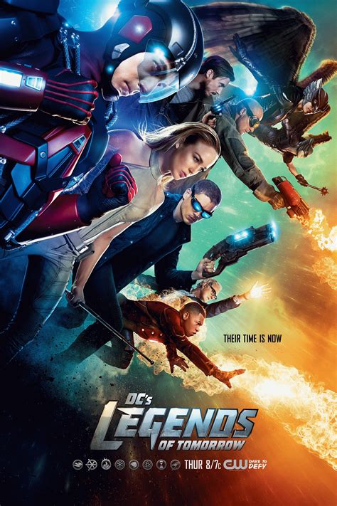 Image Dcs Legends Of Tomorrow Season 1 Poster Their Time Is Now