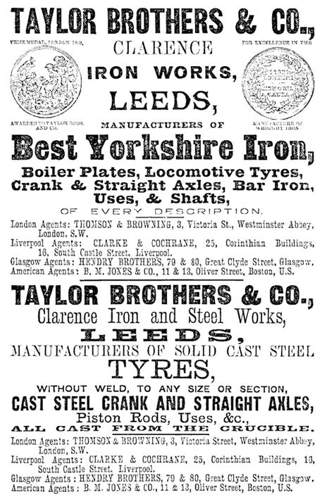 Taylor Brothers And Co Graces Guide