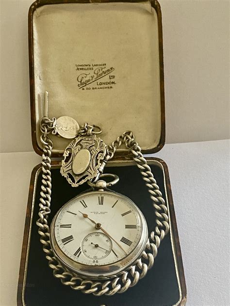 Antiques Atlas Victorian Pocket Watch Albert Chain Fob 1878