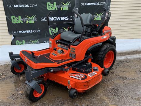 60in Kubota Zg227 Commercial Zero Turn W Only 376 Hours 127 A Month