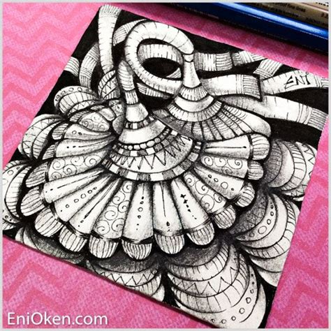 Complete zentangle lessons with designs and patterns for all levels: 3D Tangle Shading Nia Download PDF Tutorial | Etsy in 2021 | Zentangle drawings, Zentangle ...