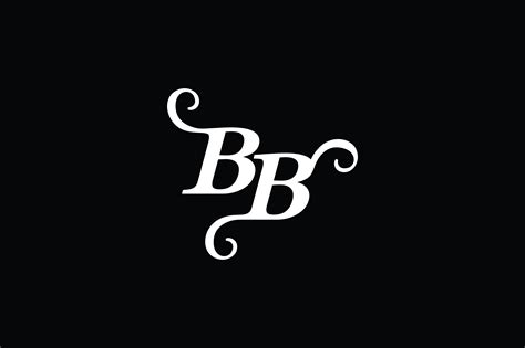 Monogram Bb Logo V2 Graphic By Greenlines Studios · Creative Fabrica