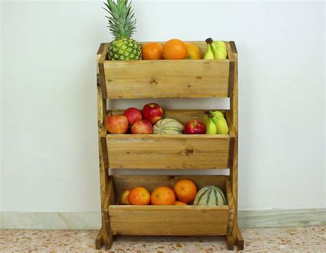 Build A Market Style Wooden Fruit Holder Fruit Holder Diy Furniture