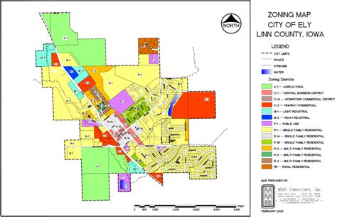 Zoning And Land Use Map Ely Ia