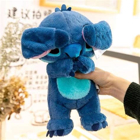 Juguete de peluche de Stitch Original de Disney para niños muñeco de