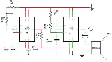 Police Siren Circuit Using 555 Timer Ic 4 Steps With Pictures