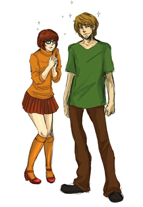 Allaboutkristine Shaggy And Velma In Love Scooby Doo Personagens