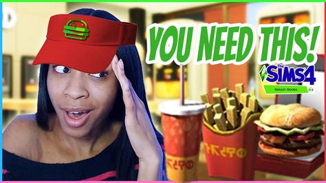 70 Sims 4 Fast Food Cc Must Haves🍟🍔the Sims 4 Greasy Goods Stuff Pack