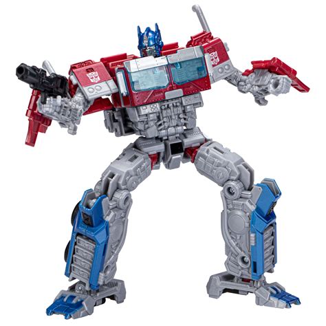 Transformers Rise Of The Beasts Voyager Class Optimus Prime Converting