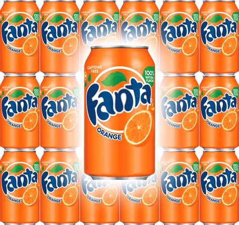 Fanta Orange Soda 12 Fl Oz Cans Pack Of 18 Total Of 216 Fl Oz Buy