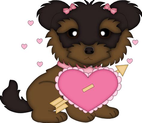 Valentine Clipart Dog Valentine Dog Transparent Free For Download On