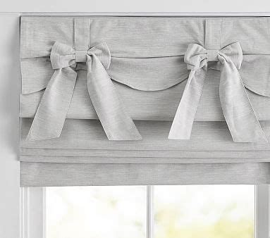 Within these airy stores—or on potterybarn.com—shoppers can admire the fruits of the artists' labor, including stylish and unique furniture, décor and home goods. Bow Valance Roman Shade | Pottery Barn Kids