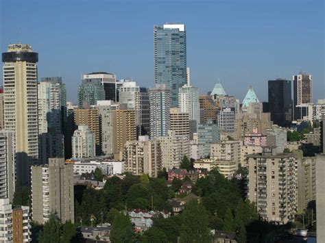 Vancouver is the largest city in the province of british columbia (b.c.), canada. Pelalusa: Birds-eye View of Downtown Vancouver