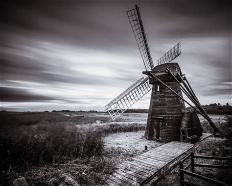 Herringfleet Windmill By Tristan Morphew At