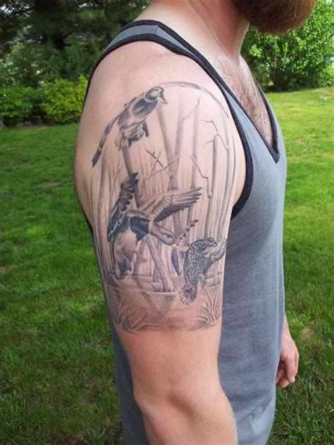 Duck Hunting Tattoos Designs Ideas And Meaning Tattoos For You