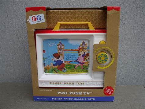 Fisher Price Classic Toys Boxed Two Tune Tv Fisher Price C Flickr