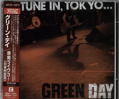 Green Day Tune In Tokyo Obi Japanese Cd Album Cdlp 194674