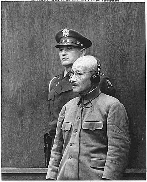 Public Domain General Tojo Japanese War Crimes Trials M Flickr