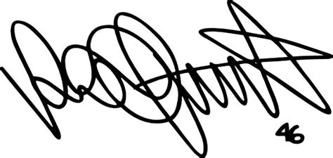 Valentino Rossi Signature Vector