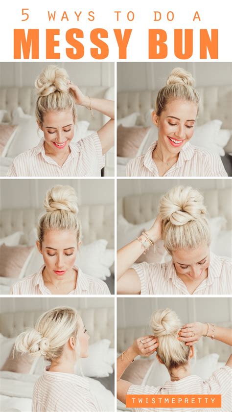 25 Easy Way To Do A Messy Bun With Long Hair