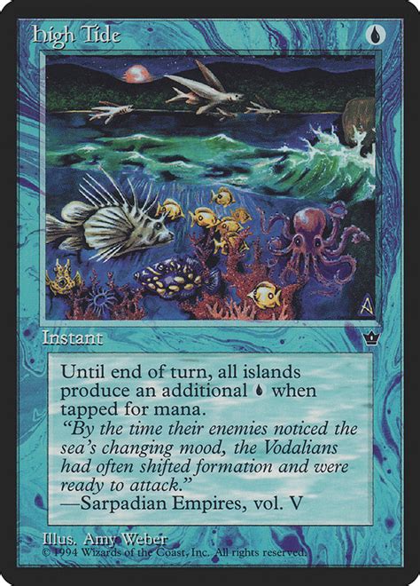 High Tide Magic Card