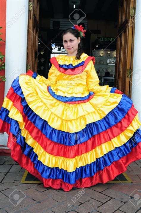 Traditional Clothing Of Colombia Traditional Outfits Traditional Dresses Colombian Women
