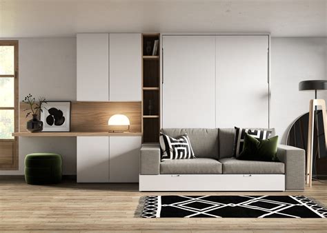 Wall Bed With Sofa Cabinets Matttroy