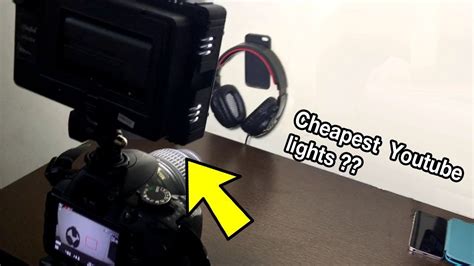 Best Budget Lights For Shooting Youtube Videos Cheapest Studio Lights