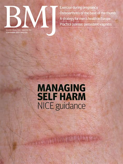 Longer Term Management Of Self Harm Summary Of Nice Guidance The Bmj
