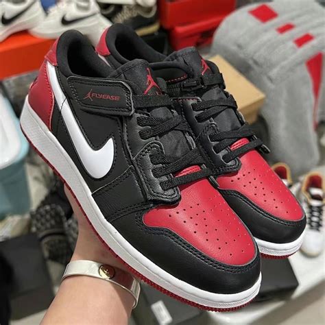 First Look Air Jordan 1 Low Flyease ‘bred Sneakers Cartel