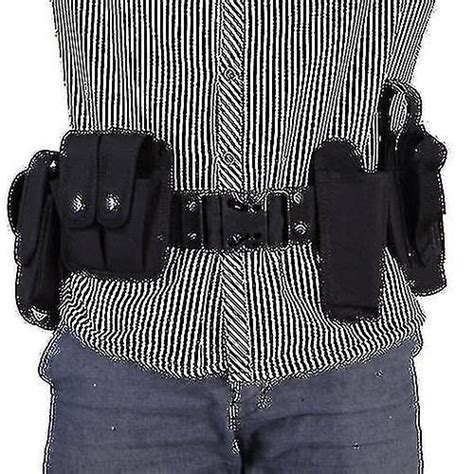 Tactical Police Security Guard Equipment Duty Utility Kit Belt With