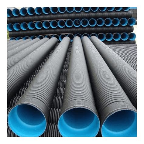 Hdpe Double Wall Corrugated Pipe Standard Iso4427 Ipsdips Sizes Dn225