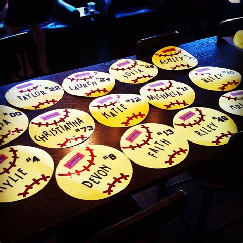 The annual sxsw barbecue and softball tournament is the traditional closing social event of sxsw. Personalized softball door signs for out of town ...